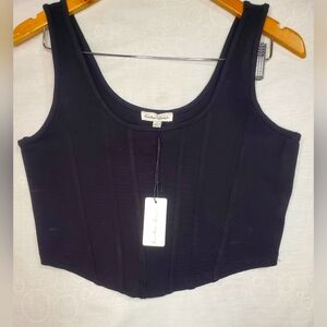 Elegant Black Tank Top